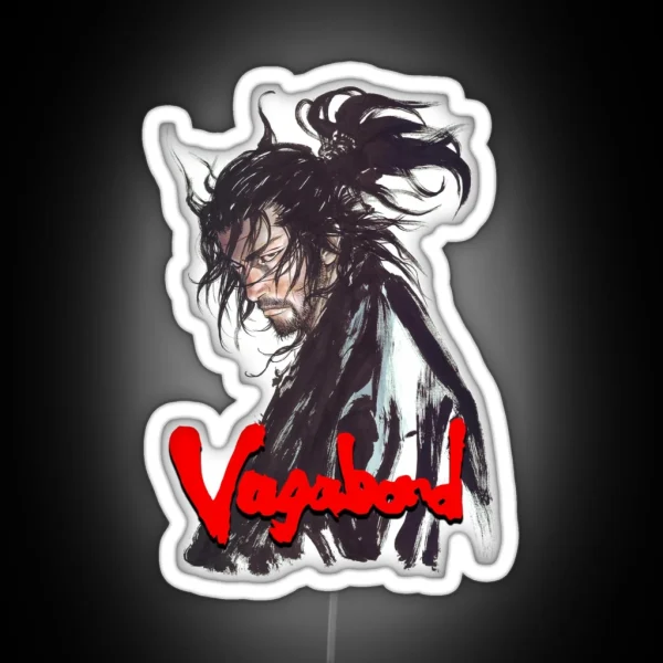 Vagabond Classic Manga Miyamoto Musashi RGB Neon Sign
