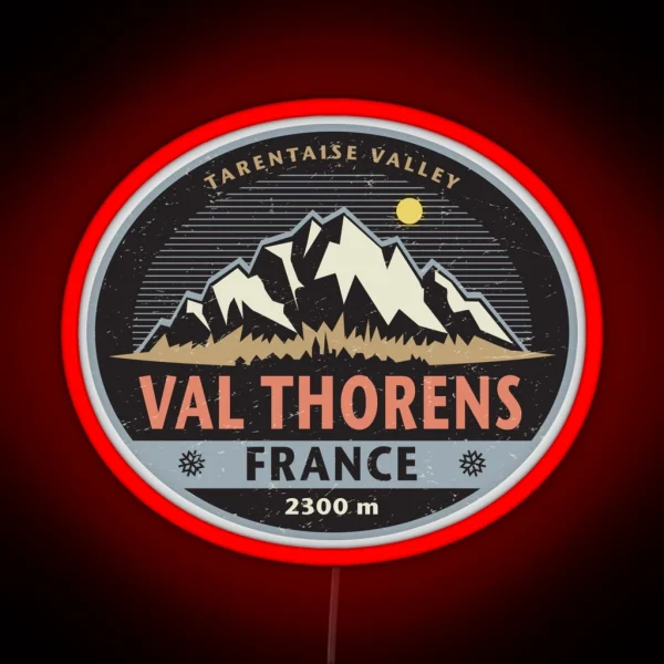 Val Thorens France RGB Neon Sign