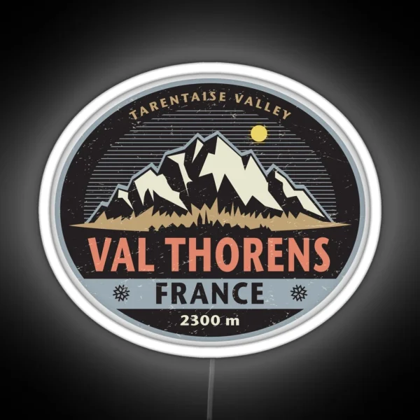 Val Thorens France RGB Neon Sign