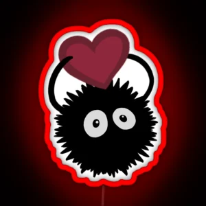 Valentine Soot Sprite RGB Neon Sign
