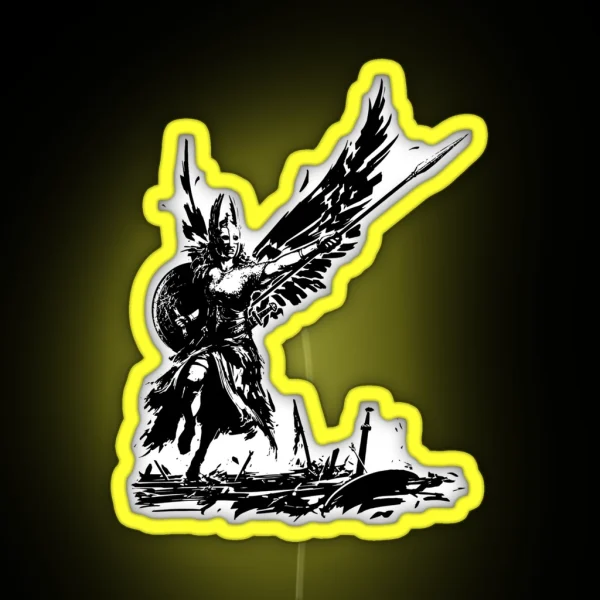 Valhalla Valkyrie RGB Neon Sign