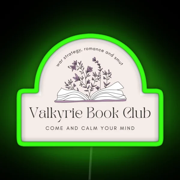 Valkyrie Book Club ACOTAR Led RGB Neon Sign