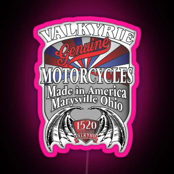 Valkyrie Made In America RGB Neon Sign