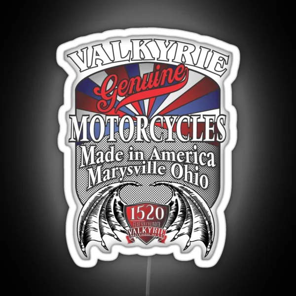 Valkyrie Made In America RGB Neon Sign