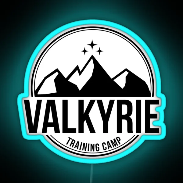 Valkyrie Training Camp RGB Neon Sign