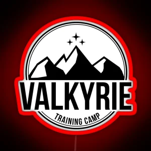 Valkyrie Training Camp RGB Neon Sign