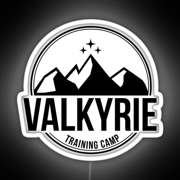 Valkyrie Training Camp RGB Neon Sign
