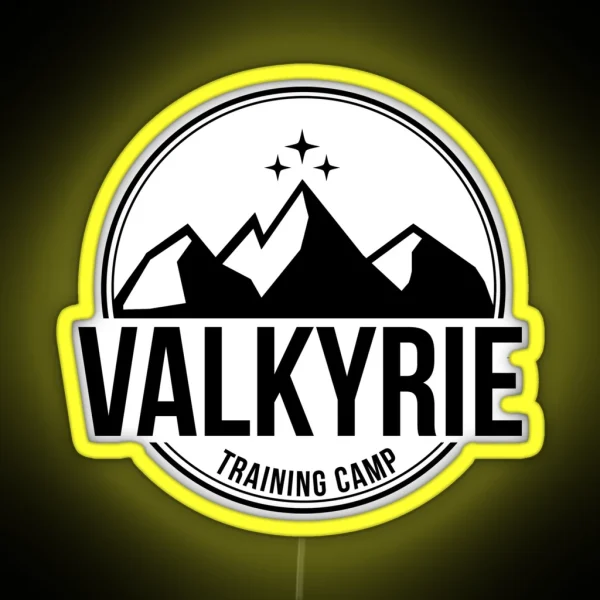 Valkyrie Training Camp RGB Neon Sign
