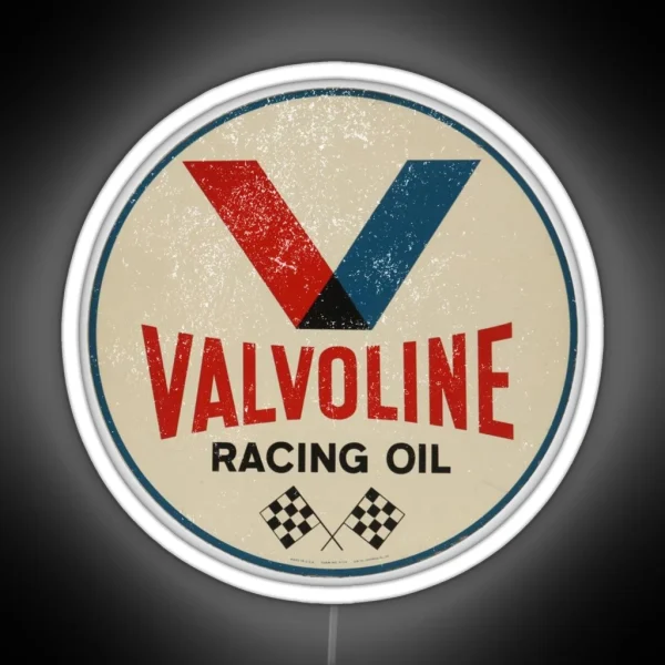 Valvoline Racing Sign RGB Neon Sign
