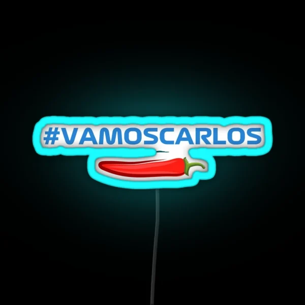 VAMOSCARLOS RGB Neon Sign