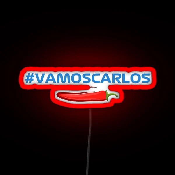 VAMOSCARLOS RGB Neon Sign