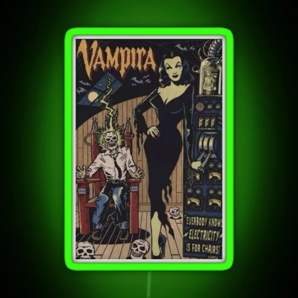 Vampira RGB Neon Sign