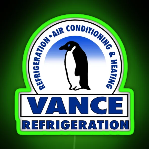 Vance Refrigeration RGB Neon Sign