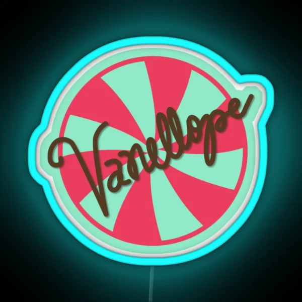 Vanellope Symbol And Signature RGB Neon Sign