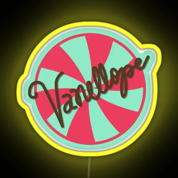 Vanellope Symbol And Signature RGB Neon Sign