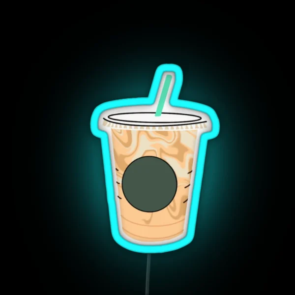 Vanilla Sweet Cream Cold Brew RGB Neon Sign