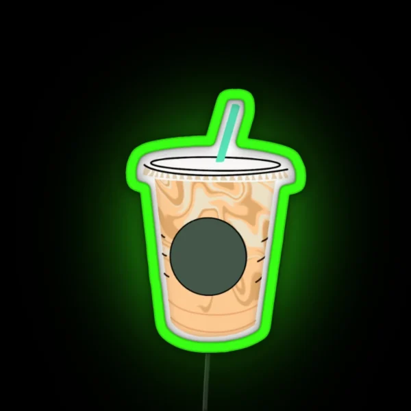 Vanilla Sweet Cream Cold Brew RGB Neon Sign
