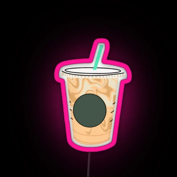Vanilla Sweet Cream Cold Brew RGB Neon Sign