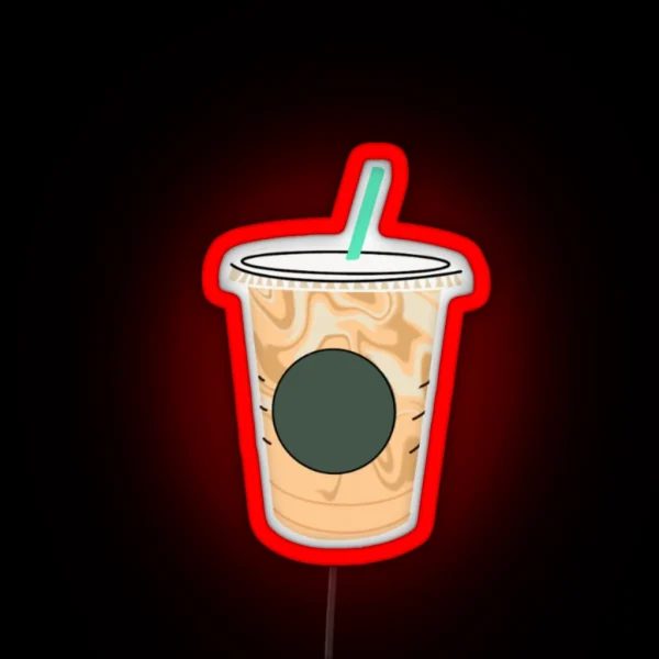 Vanilla Sweet Cream Cold Brew RGB Neon Sign