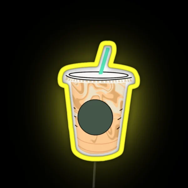 Vanilla Sweet Cream Cold Brew RGB Neon Sign