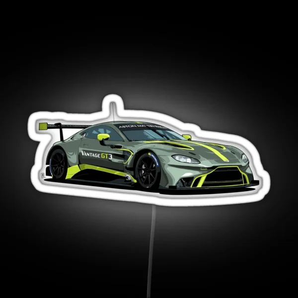 Vantage GT3 RGB Neon Sign