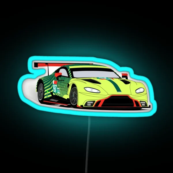 Vantage GTE RGB Neon Sign