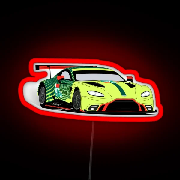 Vantage GTE RGB Neon Sign