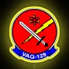 Viking shield crest in neon colors on a yellow background, inspired by Norse mythology.