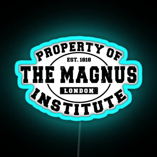 Varsity Magnus Archives Black RGB Neon Sign