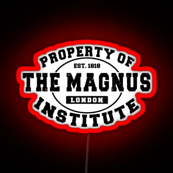 Varsity Magnus Archives Black RGB Neon Sign