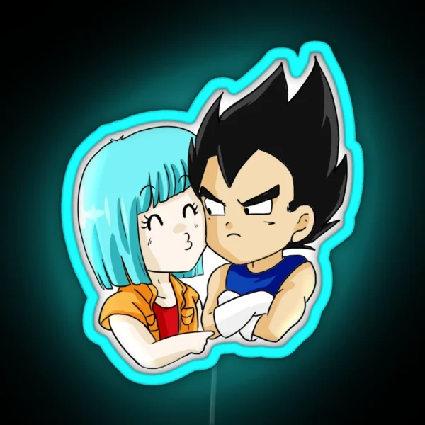 Vegebul Chibis RGB Neon Sign