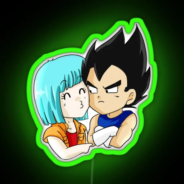 Vegebul Chibis RGB Neon Sign