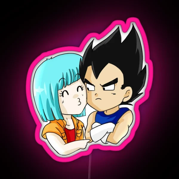 Vegebul Chibis RGB Neon Sign