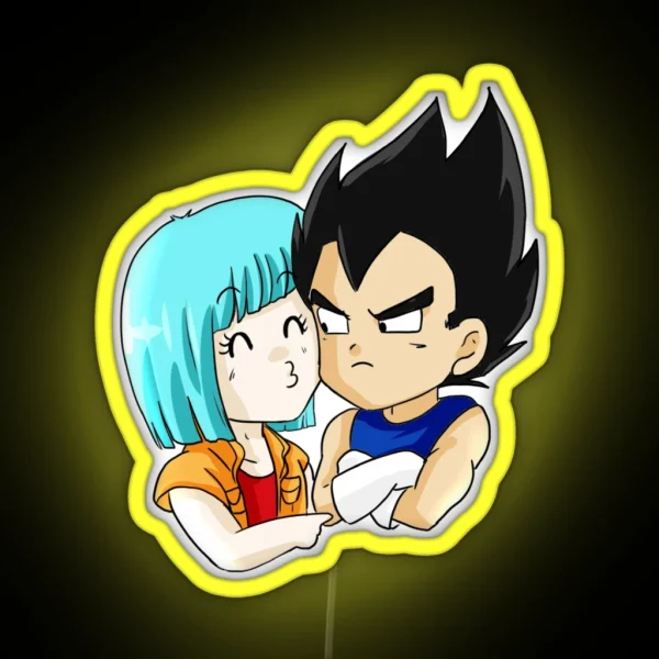Vegebul Chibis RGB Neon Sign