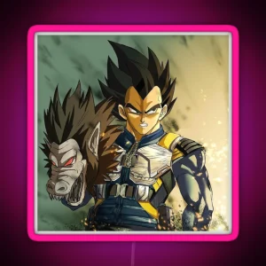 VEGETA Dbz Classic RGB Neon Sign