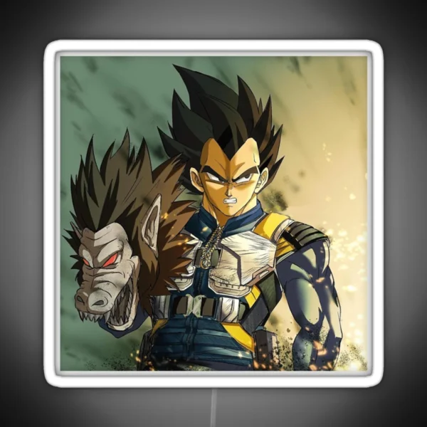 VEGETA Dbz Classic RGB Neon Sign