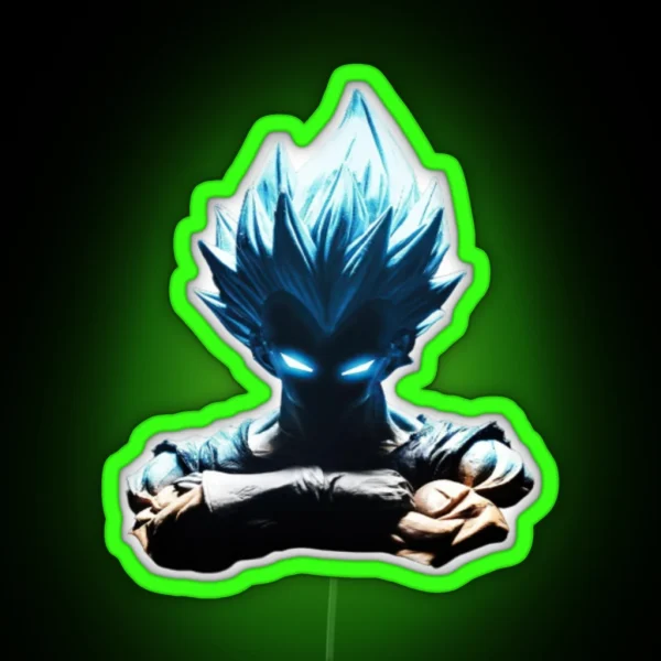 Vegeta DBZ Led RGB Neon Sign