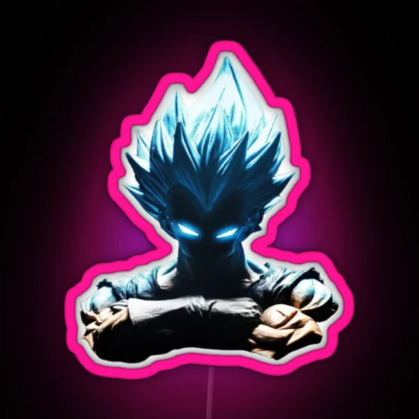 Vegeta DBZ Led RGB Neon Sign