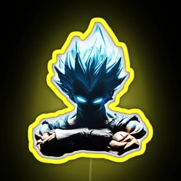 Vegeta DBZ Led RGB Neon Sign