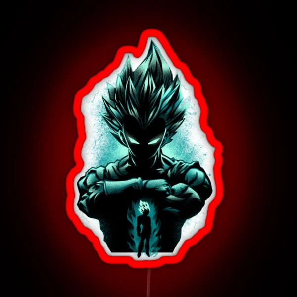 Vegeta Leduper Attack Vegita RGB Neon Sign