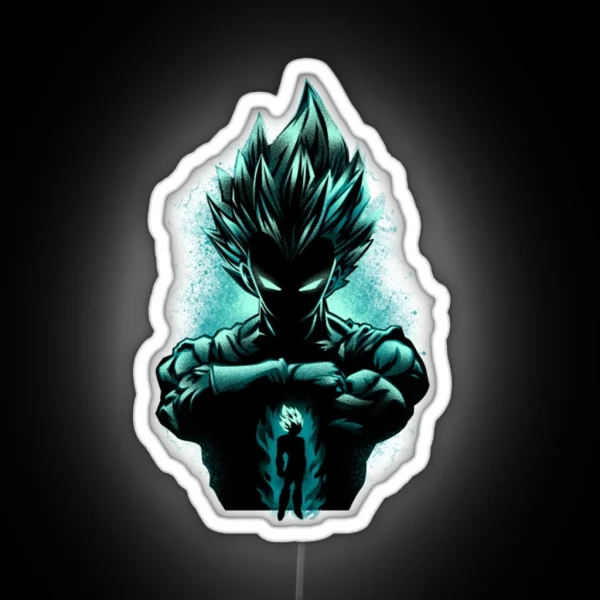 Vegeta Leduper Attack Vegita RGB Neon Sign