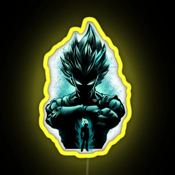 Vegeta Leduper Attack Vegita RGB Neon Sign