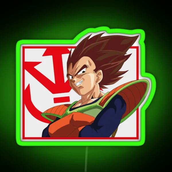 Vegeta Original RGB Neon Sign