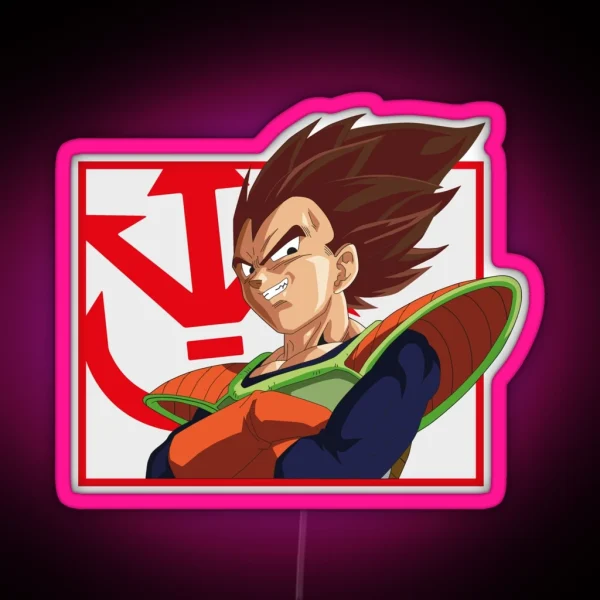 Vegeta Original RGB Neon Sign