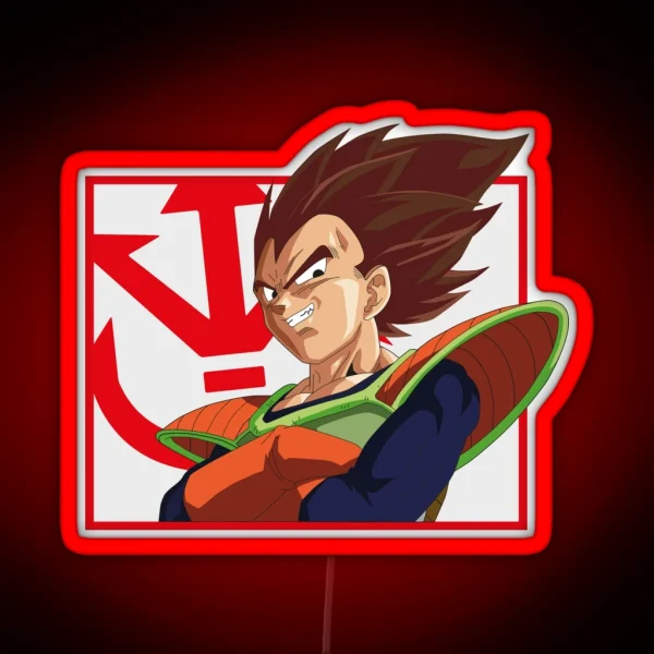 Vegeta Original RGB Neon Sign