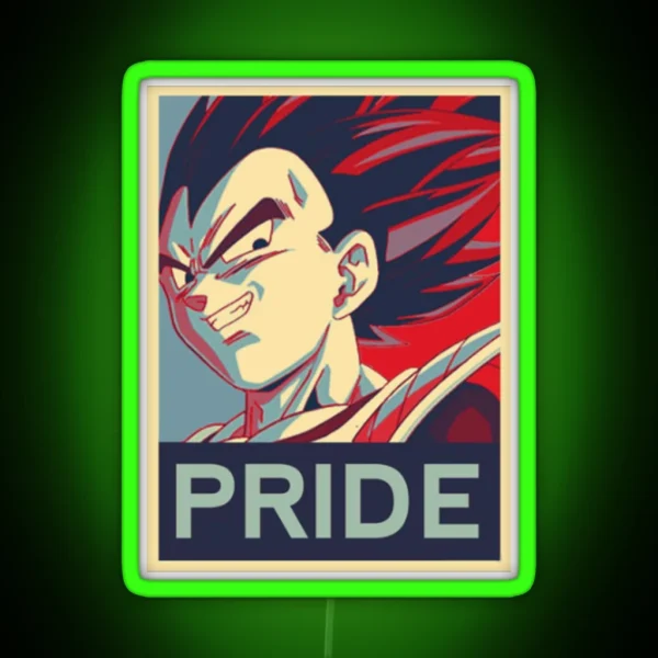 Vegeta Prid Gift Perfect RGB Neon Sign