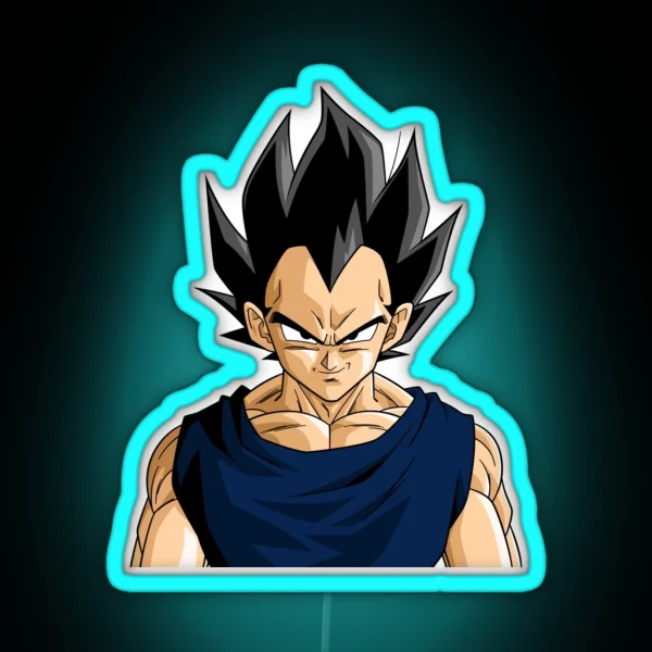 Vegeta RGB Neon Sign