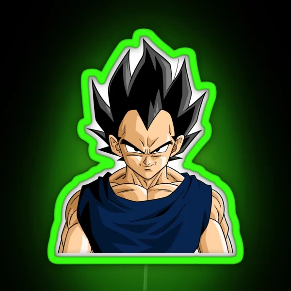 Vegeta RGB Neon Sign