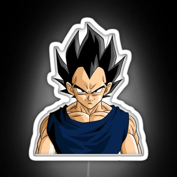 Vegeta RGB Neon Sign