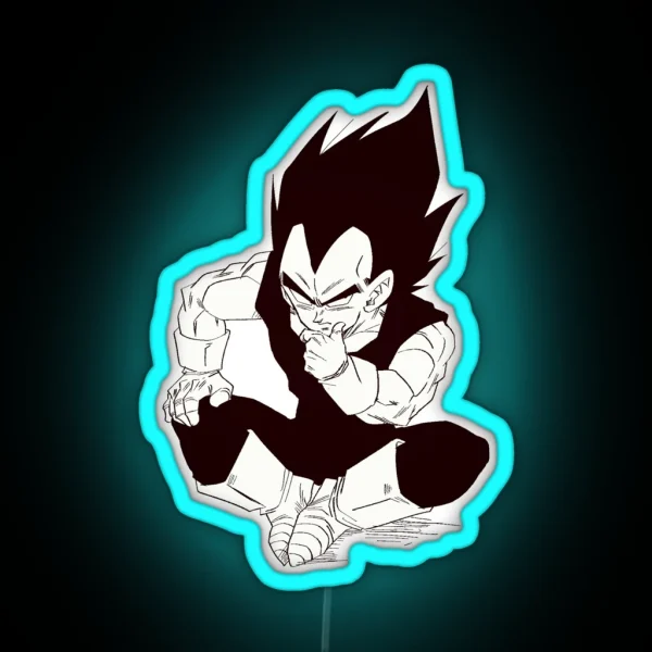 Vegeta RGB Neon Sign